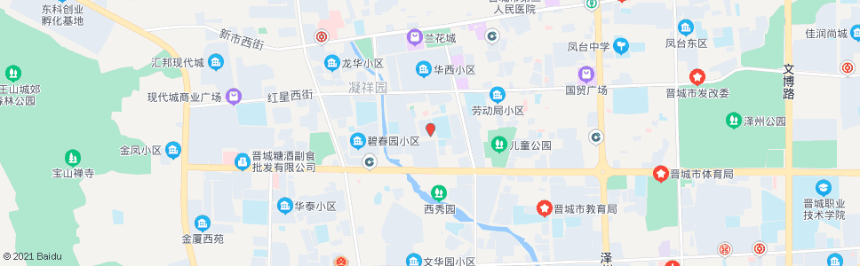 晋城白云社区_公交站地图_晋城公交_妙搜公交查询2024