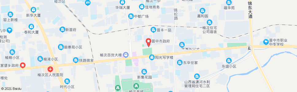 晋中晋阳街长治路口_公交站地图_晋中公交_妙搜公交查询2024