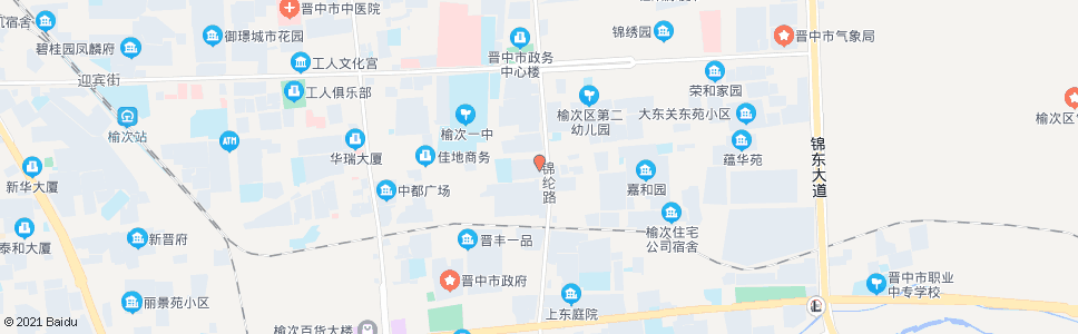 晋中建委宿舍_公交站地图_晋中公交_妙搜公交查询2024