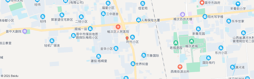 晋中电子仪器总厂_公交站地图_晋中公交_妙搜公交查询2024