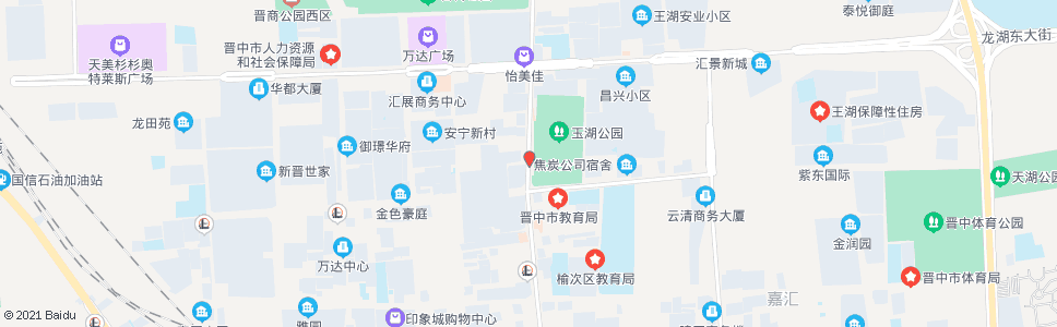 晋中文苑街口_公交站地图_晋中公交_妙搜公交查询2024