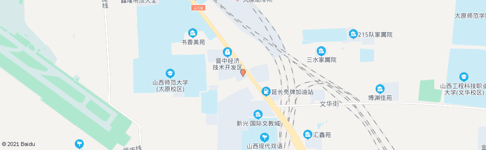 晋中长风街建设南口_公交站地图_晋中公交_妙搜公交查询2024