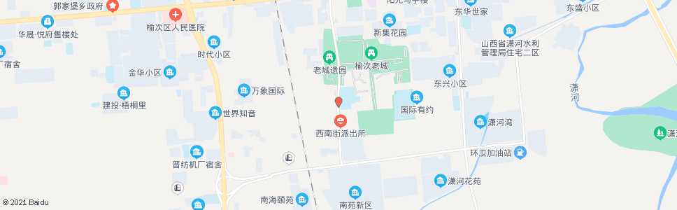 晋中榆次六中_公交站地图_晋中公交_妙搜公交查询2024