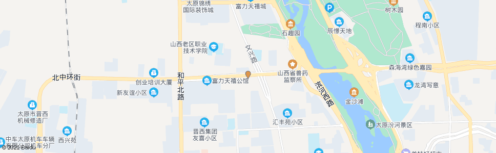 太原千峰北路文兴路口_公交站地图_太原公交_妙搜公交查询2024