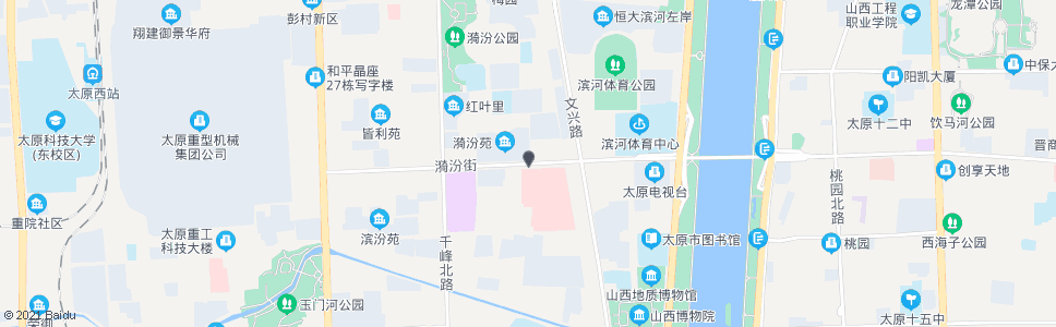 太原省心血管病医院(漪汾小区)_公交站地图_太原公交_妙搜公交查询2024