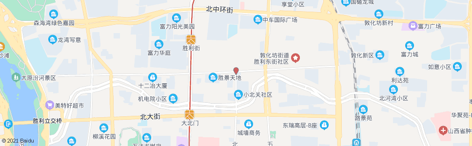太原营西街_公交站地图_太原公交_妙搜公交查询2024