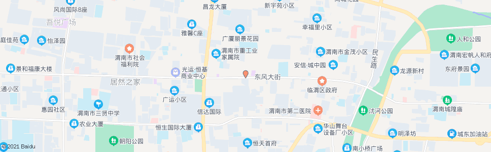 渭南人民商场_公交站地图_渭南公交_妙搜公交查询2024