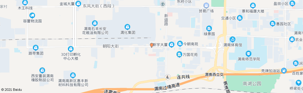 渭南渭化南门_公交站地图_渭南公交_妙搜公交查询2024