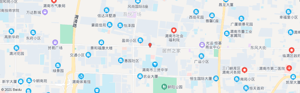 渭南杜化路十字_公交站地图_渭南公交_妙搜公交查询2024