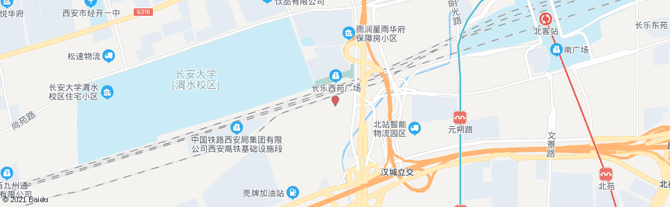 西安尚新路西口_公交站地图_西安公交_妙搜公交查询2024