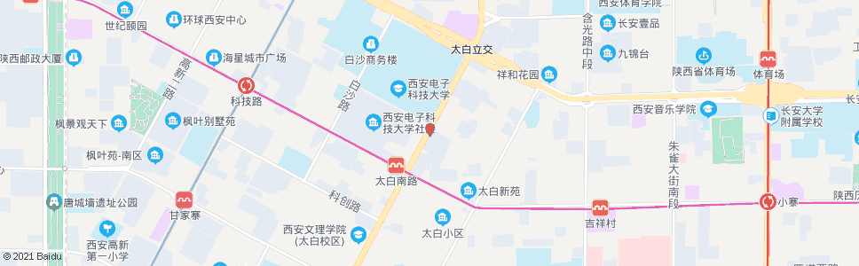 西安公交五公司_公交站地图_西安公交_妙搜公交查询2024