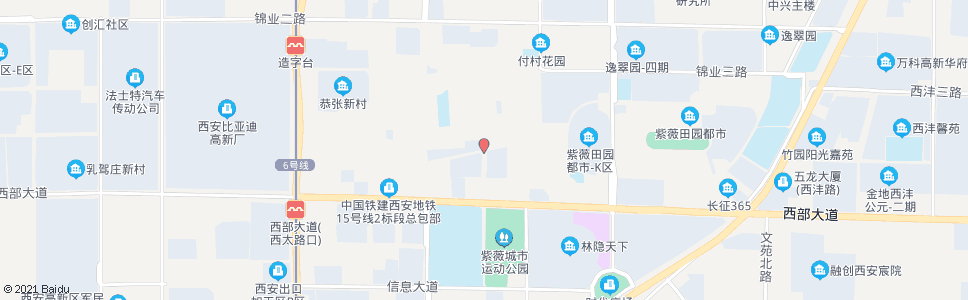 西安硕士路_公交站地图_西安公交_妙搜公交查询2024