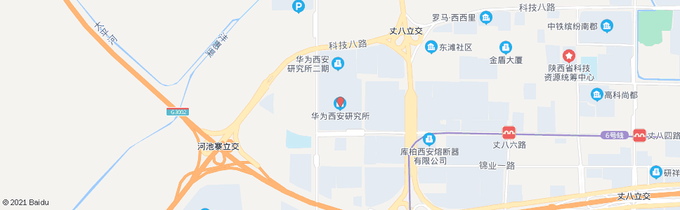 西安171研究所_公交站地图_西安公交_妙搜公交查询2024