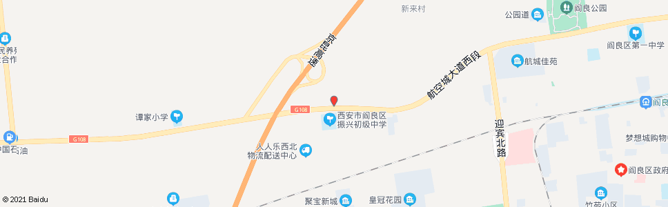 西安振兴路_公交站地图_西安公交_妙搜公交查询2024