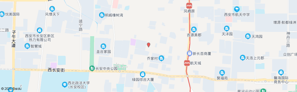 西安氮肥厂_公交站地图_西安公交_妙搜公交查询2024