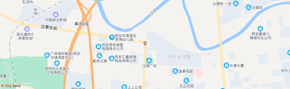 西安店子王_公交站地图_西安公交_妙搜公交查询2024