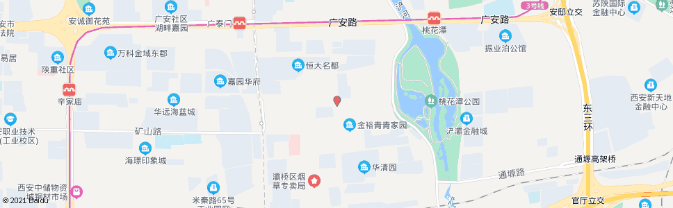 西安周家坡_公交站地图_西安公交_妙搜公交查询2024