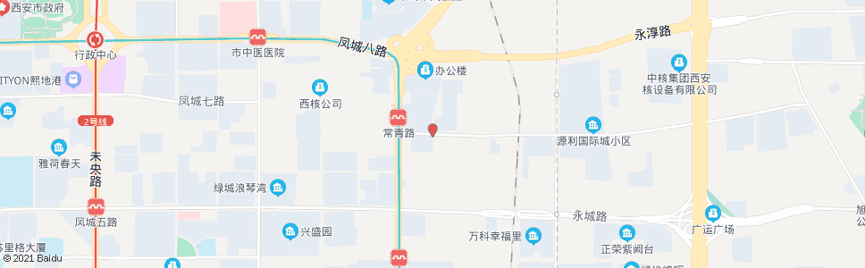 西安谭家村_公交站地图_西安公交_妙搜公交查询2024