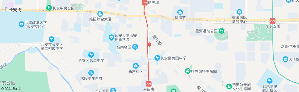 西安户县汽车南站_公交站地图_西安公交_妙搜公交查询2024