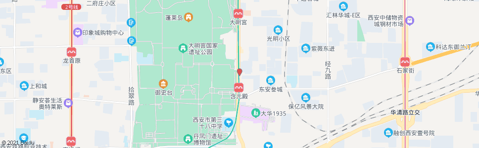 西安新兴路西口_公交站地图_西安公交_妙搜公交查询2024
