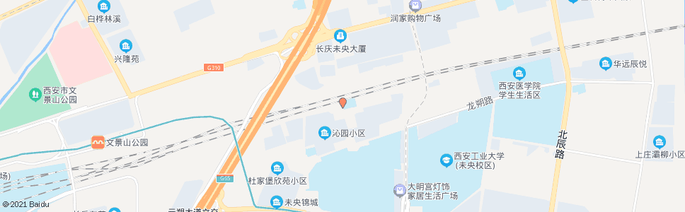 西安草店村_公交站地图_西安公交_妙搜公交查询2024