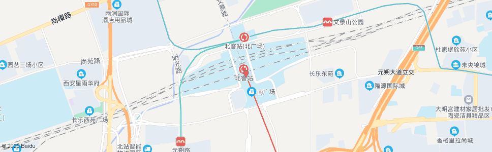 西安朝阳门北_公交站地图_西安公交_妙搜公交查询2024