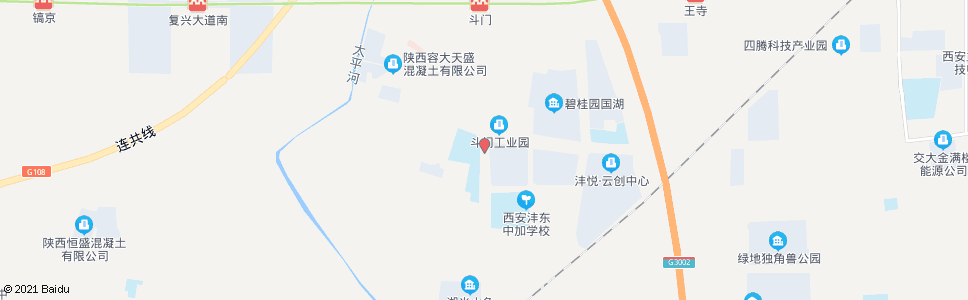 西安镐京村_公交站地图_西安公交_妙搜公交查询2024