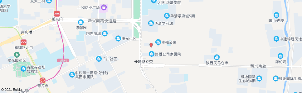 西安康宁路_公交站地图_西安公交_妙搜公交查询2024