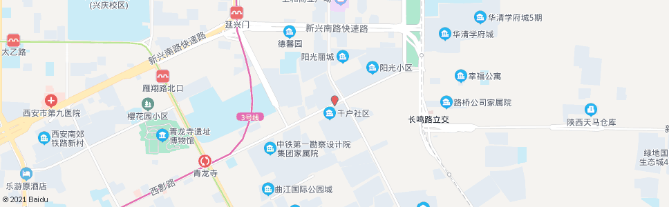 西安周至千户村_公交站地图_西安公交_妙搜公交查询2024