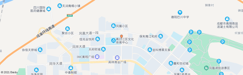 成都区体育中心东_公交站地图_成都公交_妙搜公交查询2024