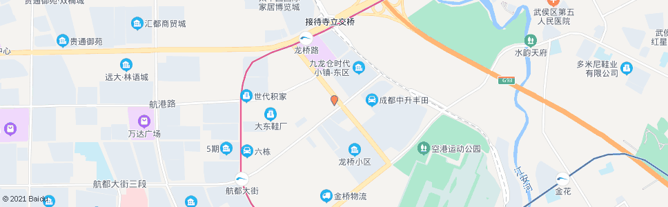 成都龙桥路口_公交站地图_成都公交_妙搜公交查询2024