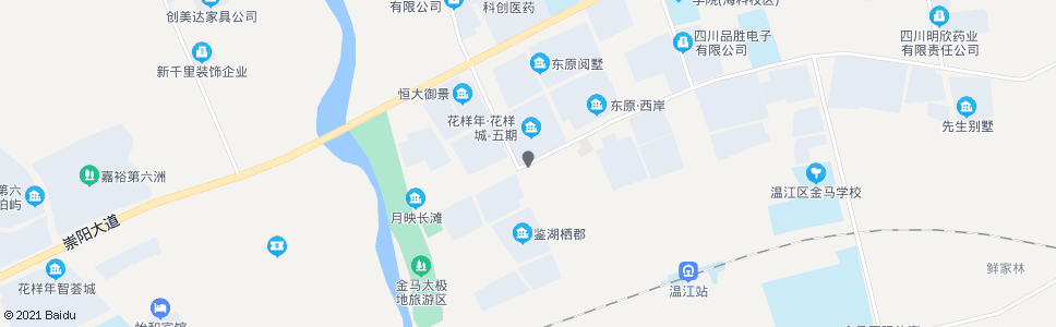 成都金马旅游区_公交站地图_成都公交_妙搜公交查询2024