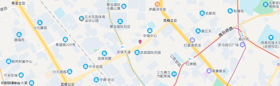 成都双丰路_公交站地图_成都公交_妙搜公交查询2024