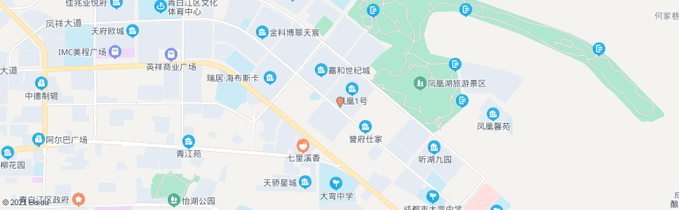 成都凤凰一号_公交站地图_成都公交_妙搜公交查询2024
