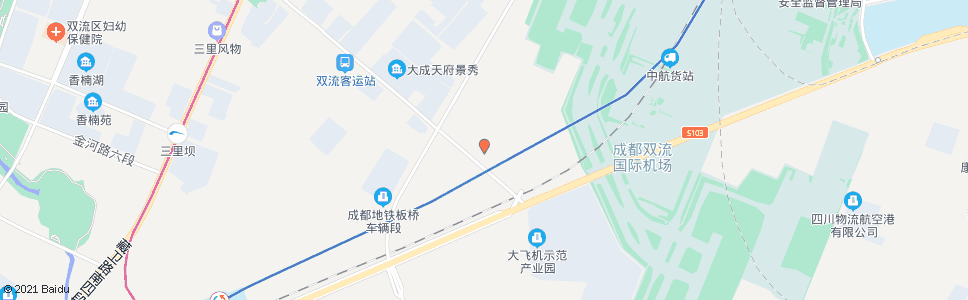 成都临港路一段_公交站地图_成都公交_妙搜公交查询2024