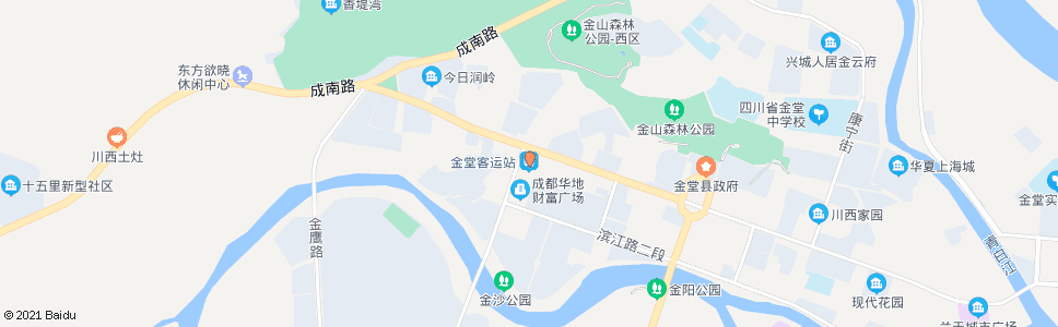 成都金堂客运中心_公交站地图_成都公交_妙搜公交查询2024