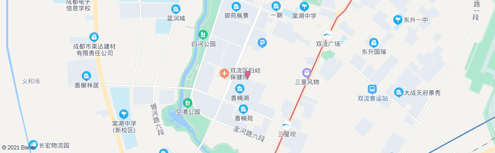 成都双桂路西_公交站地图_成都公交_妙搜公交查询2024