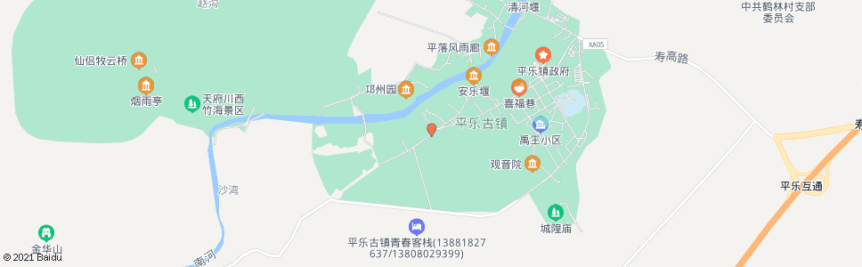 成都古镇下场口_公交站地图_成都公交_妙搜公交查询2024