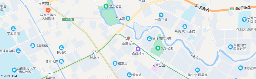 成都地铁南熏大道站_公交站地图_成都公交_妙搜公交查询2024
