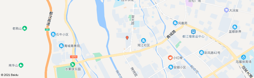 成都奎光西街_公交站地图_成都公交_妙搜公交查询2024