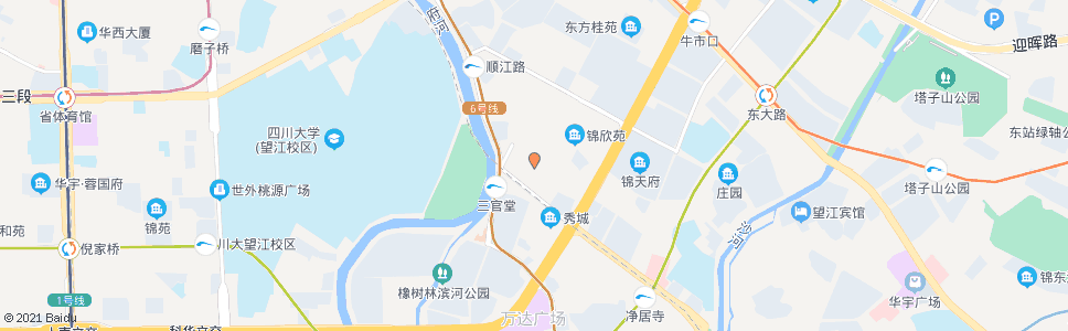 成都莲桂南路_公交站地图_成都公交_妙搜公交查询2024