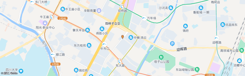 成都汇源北路通汇街口_公交站地图_成都公交_妙搜公交查询2024