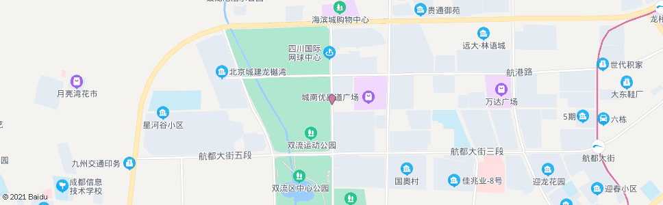 成都成都谢菲联足球俱乐部_公交站地图_成都公交_妙搜公交查询2024