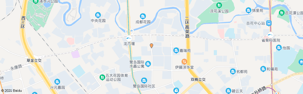 成都龙华北路北_公交站地图_成都公交_妙搜公交查询2024