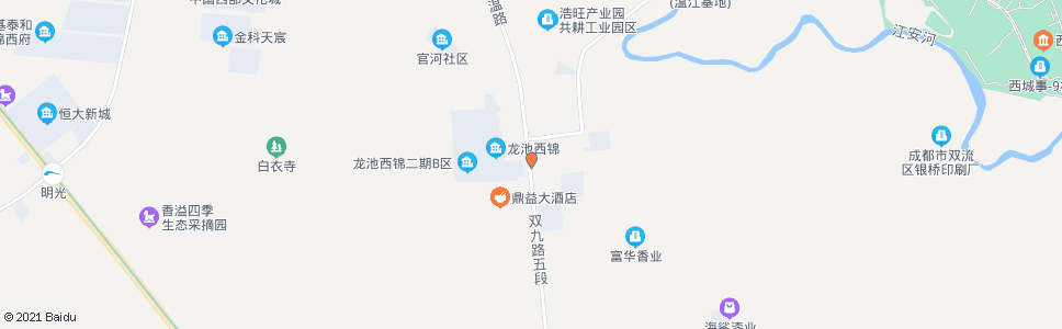 成都九江小学龙池校区_公交站地图_成都公交_妙搜公交查询2024