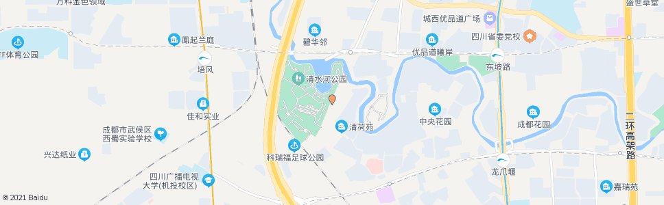 成都万寿桥路西_公交站地图_成都公交_妙搜公交查询2024
