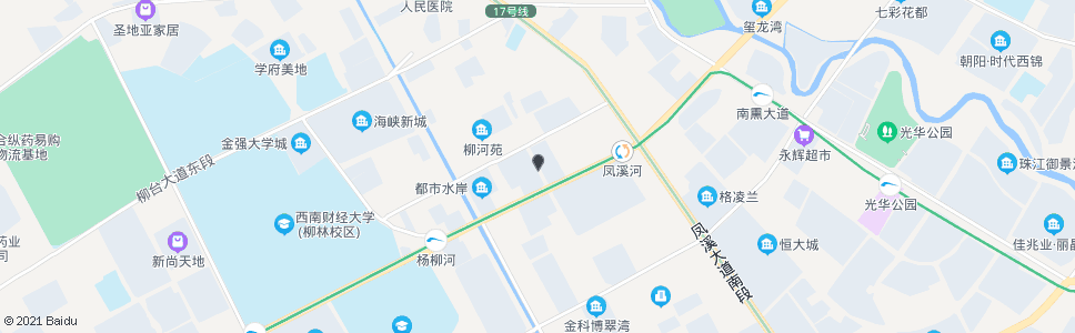 成都柳林路口1_公交站地图_成都公交_妙搜公交查询2024