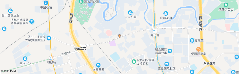 成都白阳桥_公交站地图_成都公交_妙搜公交查询2024