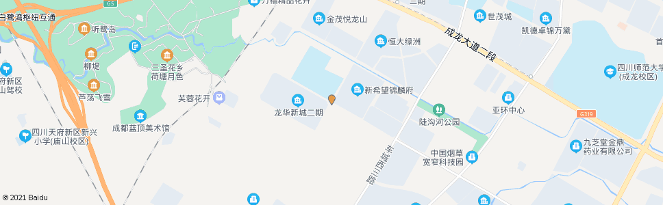 成都经开区南二路车城西四路口_公交站地图_成都公交_妙搜公交查询2024