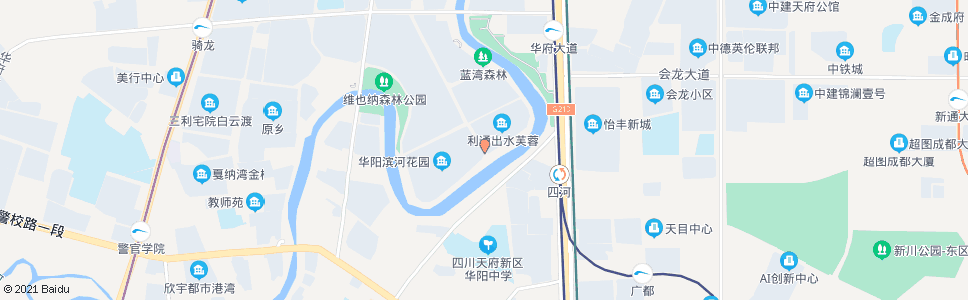 成都伏龙桥_公交站地图_成都公交_妙搜公交查询2024